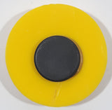Yellow Smiley Face 1 3/4" Round 3D Fridge Magnet