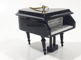 Baby Grand Piano with Opening Top Wood Hanging Christmas Tree Ornament