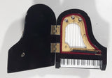 Baby Grand Piano with Opening Top Wood Hanging Christmas Tree Ornament