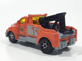 2014 Matchbox City Works 2005 Tow Truck Orange Die Cast Toy Car Vehicle