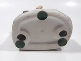 Vintage The Tycoon Man Pulling Ticker Paper 7" Tall Figurine Sculpture