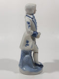 Vintage French Colonial Victorian Style Man and Woman 6" Tall Porcelain Figurine Set of 2