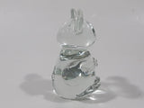 Clear Art Glass 3" Tall Koala Bear Figurine