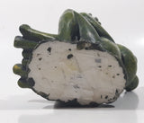 Green Frog with Red Bow Tie 7" Tall Resin Figurine