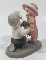 1998 Enesco Kim Anderson NBM Bahner Studios "One Of Life's Sweetest Moments... Is You At My Door" 4 1/2" Tall Porcelain Figurine Ornament