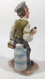 Rare Vintage KKC Japan Eaton Collection Milk Man 8" Tall Porcelain Figurine KE3237