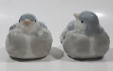 Rare Vintage Capilano Vancouver Grey Birds 4 1/2" Porcelain Figurine Set of 2 Made in Japan