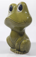 Rare Vintage Sears Robuck Neil The Frog Coin Bank 6 1/2" Tall Ceramic Figurine Made in Japan