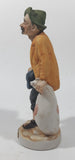 Vintage Hobo Man Holding Bags 7" Tall Porcelain Figurine Made in Japan