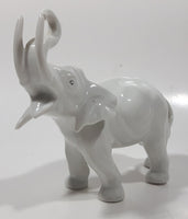 White Elephant 6" Long Porcelain Figurine