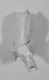 White Elephant 6" Long Porcelain Figurine