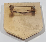 Vintage Lions Club Burnaby B.C. Canada Burn-A-Bee 1 1/8" x 1 1/2" Enamel Metal Lapel Pin