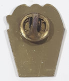 Vintage 1974 Lions Club International Pennsylvania Bald Eagle on Top of American Flag Banner Themed 7/8" x 1 1/8" Enamel Metal Lapel Pin