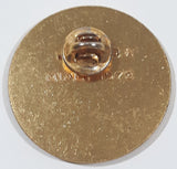 Vintage 1973 Lions Club Natural Bridge Virginia 1 1/2" Enamel Metal Lapel Pin