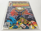 Vintage 1979 Marvel Comics Group They Came From Inner Space The Micronauts #10 Defeat! 40 Cent Comic Book On Board in Bag