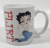 2003 King Features Syndicate Fleischer Studios Betty Boop Flirt 3 3/4" Tall Ceramic Coffee Mug Cup