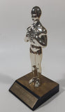 Universal Studios Best Actress Silver Toned Oscar 7 1/2" Tall Plastic Trophy Award Statue