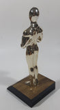 Universal Studios Best Actress Silver Toned Oscar 7 1/2" Tall Plastic Trophy Award Statue
