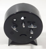 Marathon Black 4" Windup Alarm Clock