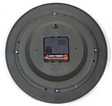 SkyTimer Round 9 3/4" Blue Plastic Wall Clock