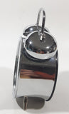 Quartz Reveil Battery Operated Chrome 5 3/4" Tall Twin Bell Alarm Clock
