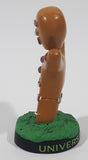 2012 DreamWorks Animation Universal Studios Shrek 4-D Gingy Character 3" Tall Mini Bobble Head Figurine