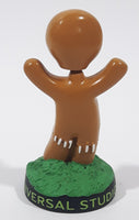 2012 DreamWorks Animation Universal Studios Shrek 4-D Gingy Character 3" Tall Mini Bobble Head Figurine