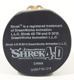 2012 DreamWorks Animation Universal Studios Shrek 4-D Gingy Character 3" Tall Mini Bobble Head Figurine