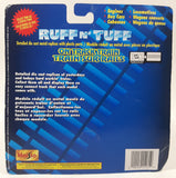 Vintage Maisto Ruff N' Tuff On Track Train 01433 Brown Rio Grande The Action Road Caboose Plastic and Metal Die Cast Train Car and Track Section New in Package