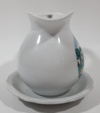 Vintage Green Gables Cavendish Prince Edward Island 4 1/2" Tall Miniature Ceramic Pitcher Bowl and Jug
