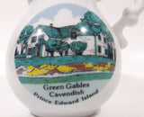 Vintage Green Gables Cavendish Prince Edward Island 4 1/2" Tall Miniature Ceramic Pitcher Bowl and Jug