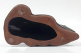Rare Vintage Blue Mountain Pottery Sailboat 7" Tall Figurine Ornament