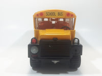 2005 Buddy L Imperial Toy Corporation School Bus Yellow 9 1/4" Long Pressed Steel Toy Car Vehicle with Opening Door