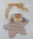 Catch A Falling Star... 9 1/4" x 9 1/2" Folk Art Wood Plaque Wall Hanging
