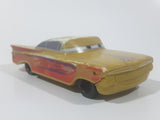 2006 Disney Pixar Cars Ramone '59 Impala Gold Plastic Toy Car Vehicle