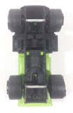 Tonka Dump Truck Bright Green Pressed Steel and Plastic Die Cast Toy Car Vehicle 3721 Made in Macau