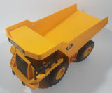 1990s Toy State CAT Caterpillar Dump Truck 12" Long Yellow Lights and Sound Plastic Toy Car Vehicle