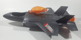 Special Force Lockheed F-22 Raptor 17 1/2" Lights and Sound Plastic Toy Fighter Jet Airplane Missing One Missile