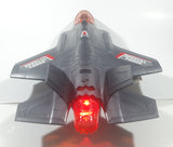 Special Force Lockheed F-22 Raptor 17 1/2" Lights and Sound Plastic Toy Fighter Jet Airplane Missing One Missile