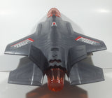 Special Force Lockheed F-22 Raptor 17 1/2" Lights and Sound Plastic Toy Fighter Jet Airplane Missing One Missile
