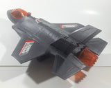 Special Force Lockheed F-22 Raptor 17 1/2" Lights and Sound Plastic Toy Fighter Jet Airplane Missing One Missile
