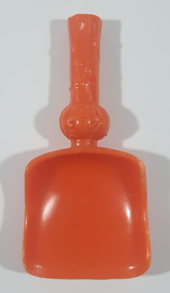 1995 Spearhead Orange Pumpkin Halloween Jack-O-Lantern Themed 4 3/4" Long Plastic Shovel