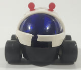 Vintage Jimson No. 253 Police White Plastic Toy Car Vehicle 968082-968087