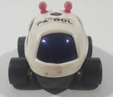 Vintage Jimson No. 253 Police White Plastic Toy Car Vehicle 968082-968087