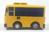 Tayo YoungJin School Bus 02 Yellow Wind Up Plastic Toy Car Vehicle