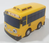 Tayo YoungJin School Bus 02 Yellow Wind Up Plastic Toy Car Vehicle