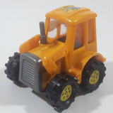 Bubble Mania Bubble Dozer Yellow Plastic Toy Car Candy Vehicle Missing Shovel