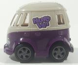 KidsMania Happy Van Purple Bus Plastic Pull Back Toy Car Candy Vehicle