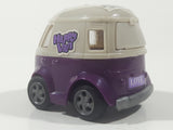 KidsMania Happy Van Purple Bus Plastic Pull Back Toy Car Candy Vehicle