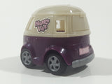 KidsMania Happy Van Purple Bus Plastic Pull Back Toy Car Candy Vehicle